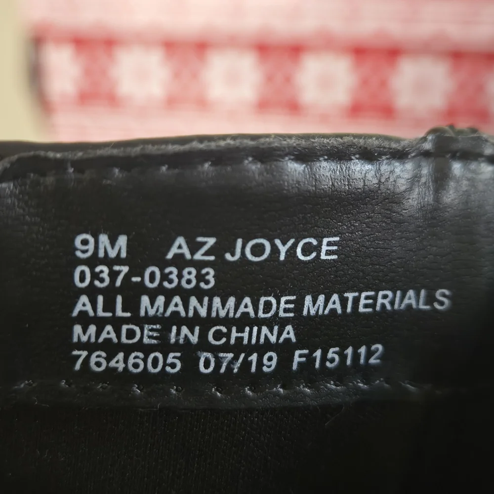 Arizona Jean Company Joyce Combat Boots Womens Size 9M Black Lace Up Memory Foam - Picture 2 of 14